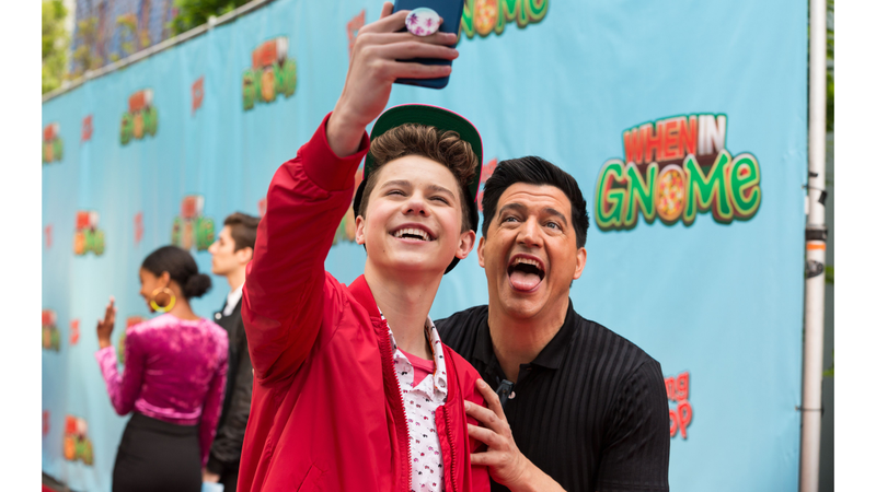 Case Walker (left), Ken Marino